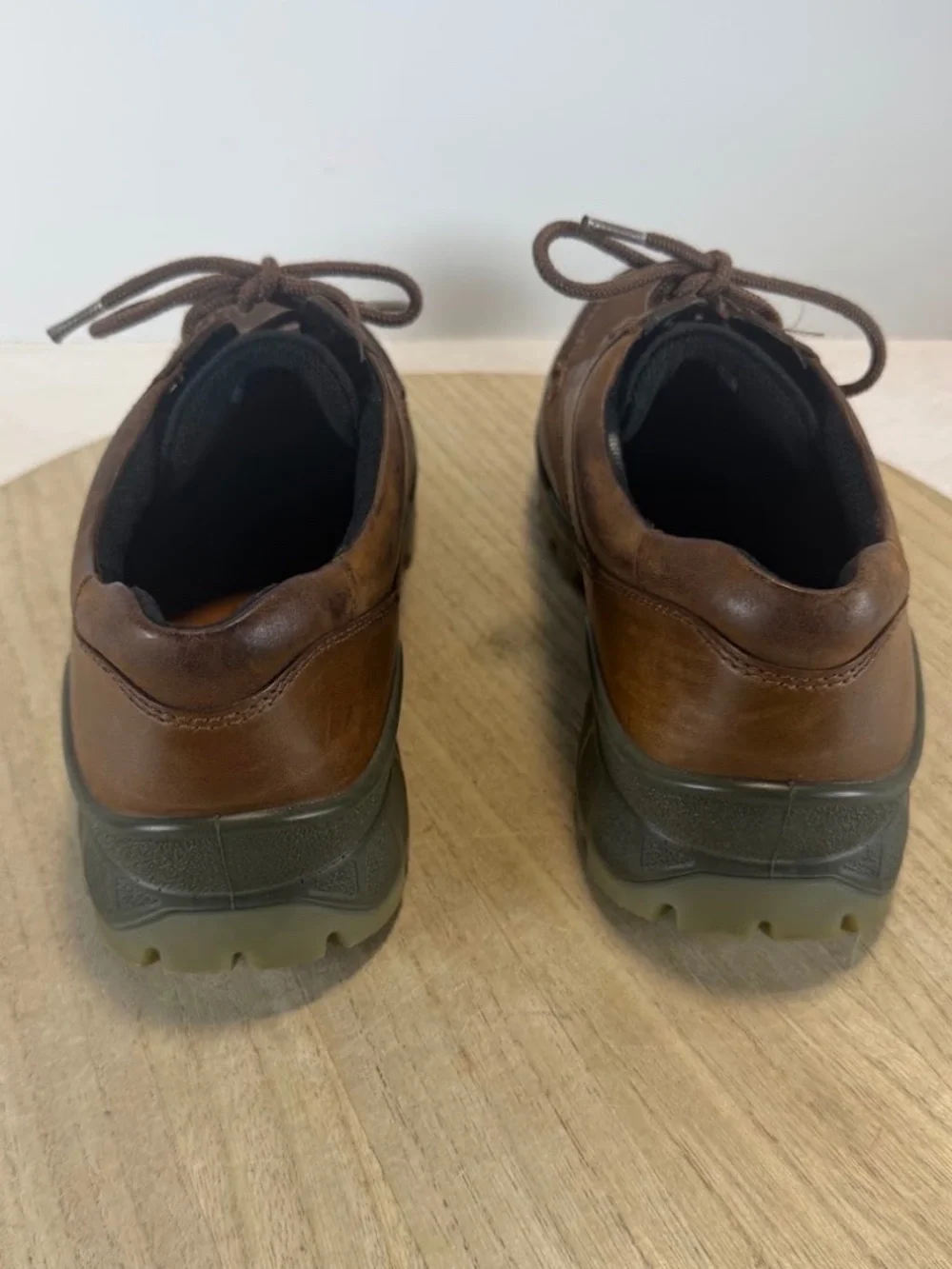 ECCO Track II GTX Mens 11 EU 45 Brown Leather Gore-Tex Waterproof Walking Shoes
